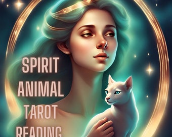 Spirit Animal Psychic Reading - Which spirit animal is with you? A guide on how to embrace and connect with them / same day response.
