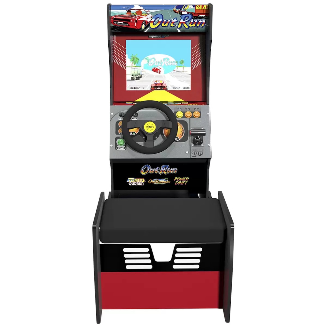 Arcade1up Outrun Sit Down Arcade Machine Etsy