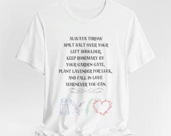 Practical Magic T Shirt Unisex Jersey Short Sleeve Tee Halloween