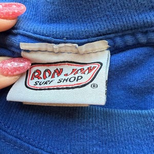 Vintage Ron Jon Mens One Of A Kind Graphic T-Shirt XL Blue Cocoa Beach Surf Tee image 5