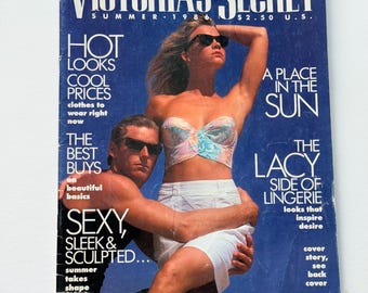 Victoria's Secret Summer 1986 Catalog Magazine W Mail Order 35pp Vintage
