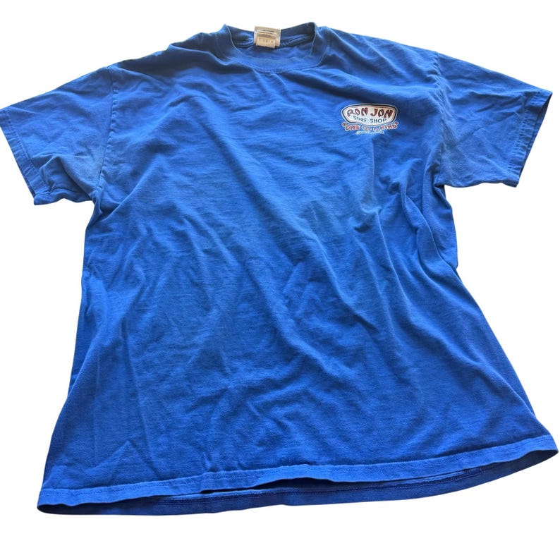 Vintage Ron Jon Mens One Of A Kind Graphic T-Shirt XL Blue Cocoa Beach Surf Tee image 1