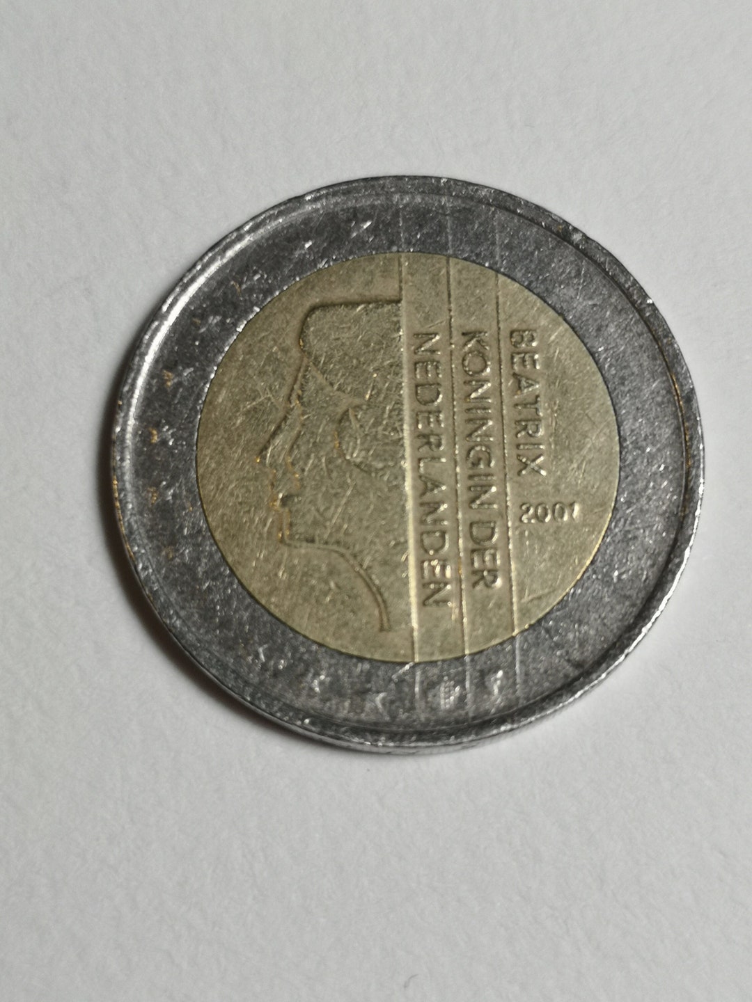 2 euro munt beatrix 2001