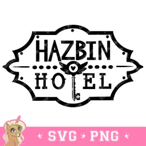 Hazbin Logo PNG/SVG Download digital para Cricut DIY Crafts - Hazbin Hotel