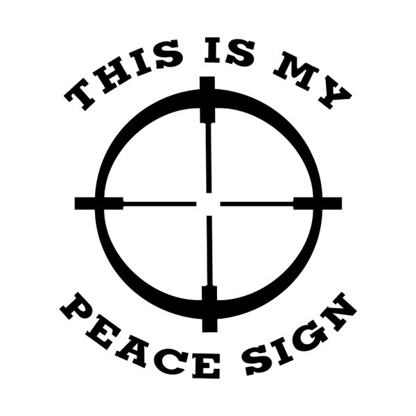 This is MY Peace Sign SVG/PNG Digital Download for Cricut and Other Do-It-Yourself Crafts