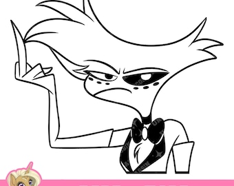 Irritated Angel “our Singular Resident!” SVG/PNG Digital Download