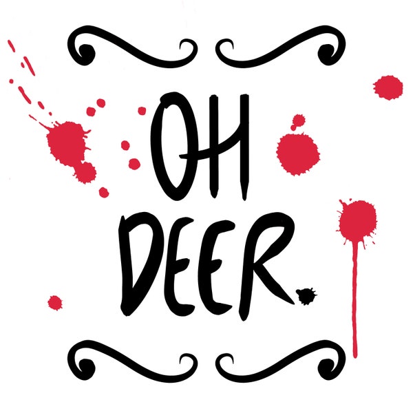 DIY Alastor’s Mug Oh Deer! (As seen in S1 E2) Cricut SVG/PNG File Digital Download