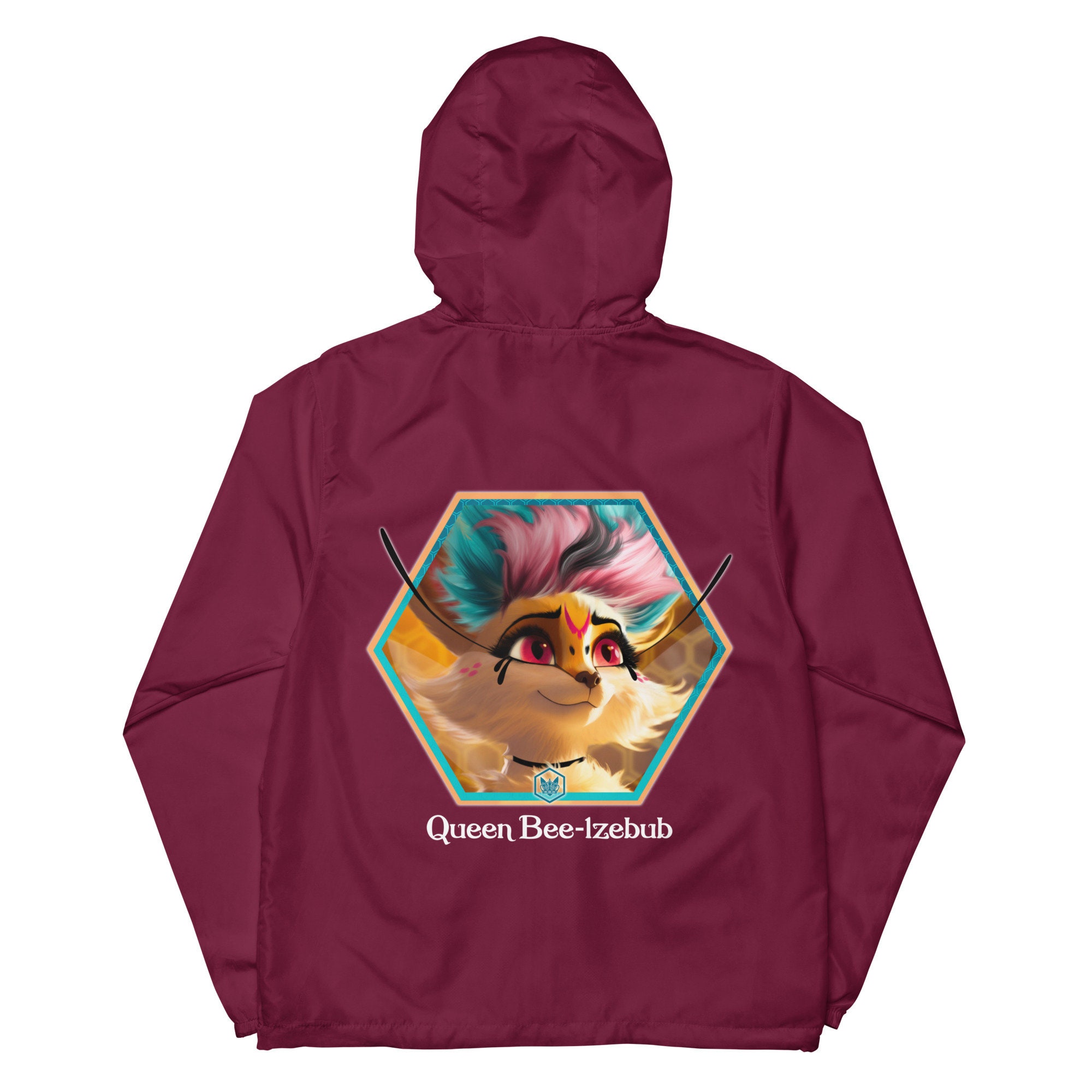 ベルゼブブ ヘルヴァボス ジップアップ ウィンドブレーカー クイーン