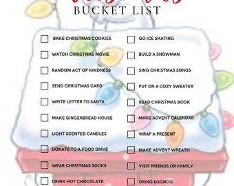 Christmas Bucket List