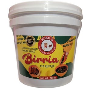 Birria adobo marinade paste restaurant bulk