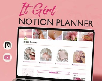2026 Notion Life Planner Pink Notion All In One Planner Ultimate Notion Planner Notion Template Notion Dashboard Notion Girl Aesthetic