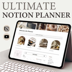 2025 Notion Life Planner Notion All In One Planner Ultimate Notion Planner Notion Template Notion Dashboard Notion Aesthetic Planner