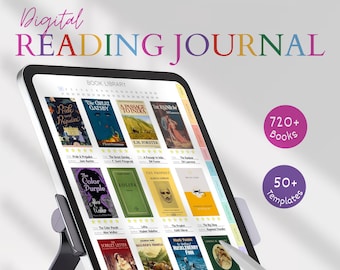 Digital Reading Journal Digital Reading Log Goodnotes Book Tracker Digital Book Journal Goodnotes Reading Tracker Digital Reading Planner