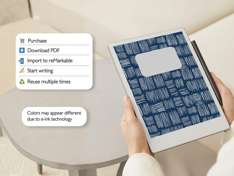 Remarkable Notebook Case Notebook Cover for Remarkable Paper Pro, Cover Bundle for Remarkable ...