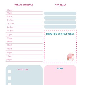 digital planner- 100 page + front cover