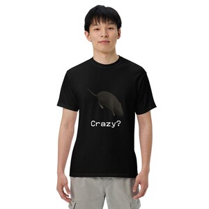 Crazy? I Was Crazy Once. Funny Trending Meme T-Shirt : .co