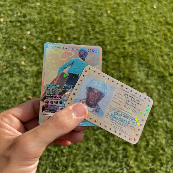 Tyler, le permis de conduire créateur et PACK de cartes GX de style Pokémon