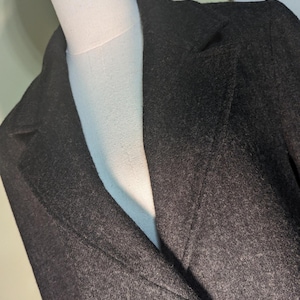80&#39;s Vintage Forrani Wool Coat - Sz 12 - Made in US