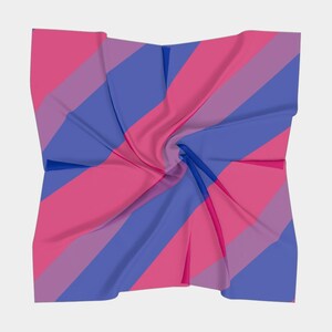 Bisexual Square Silk Scarf Choose Your Fabric Four Sizes image 3