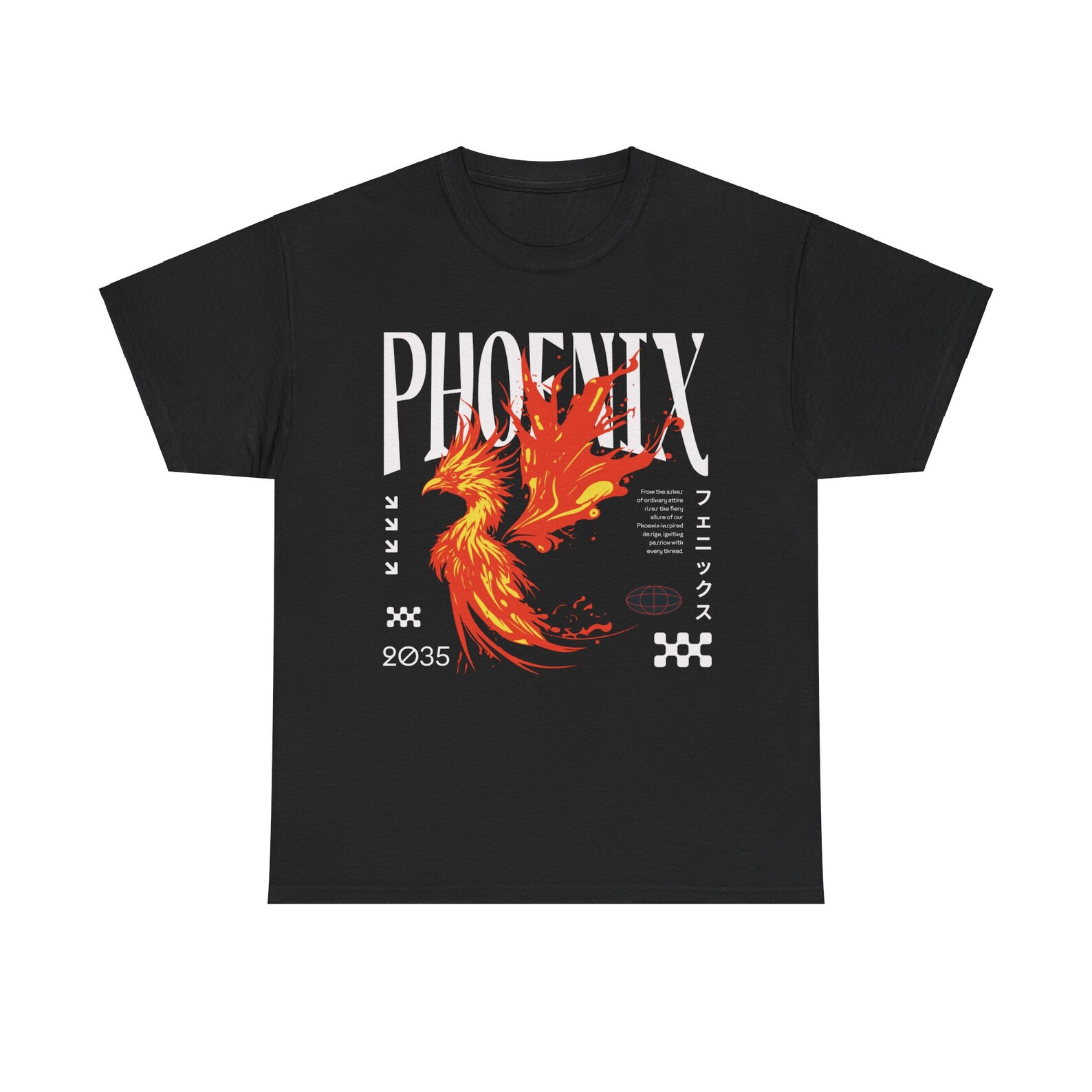 Phoenix Merch Phoenix Graphic Tee, Rebirth Symbol Shirt, Legendary Phoenix Tee ...
