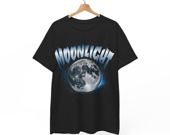 Moonlight T-shirt, Moon Shirt, Celestial Moon T-shirt, Full