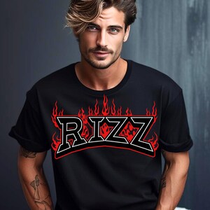 Rizz T-Shirt, Rizz Lifestyle Tee, Rizz Graphic Shirt, Rizz Fashion Tee, Rizz Inspired T-Shirt, Trendy Rizz T-Shirt
