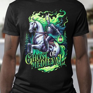 Comfort colors medieval tshirts, medieval shirt, Halloween Apparel,  medieval clothes, medieval clothing, Gift for Ghost Lovers