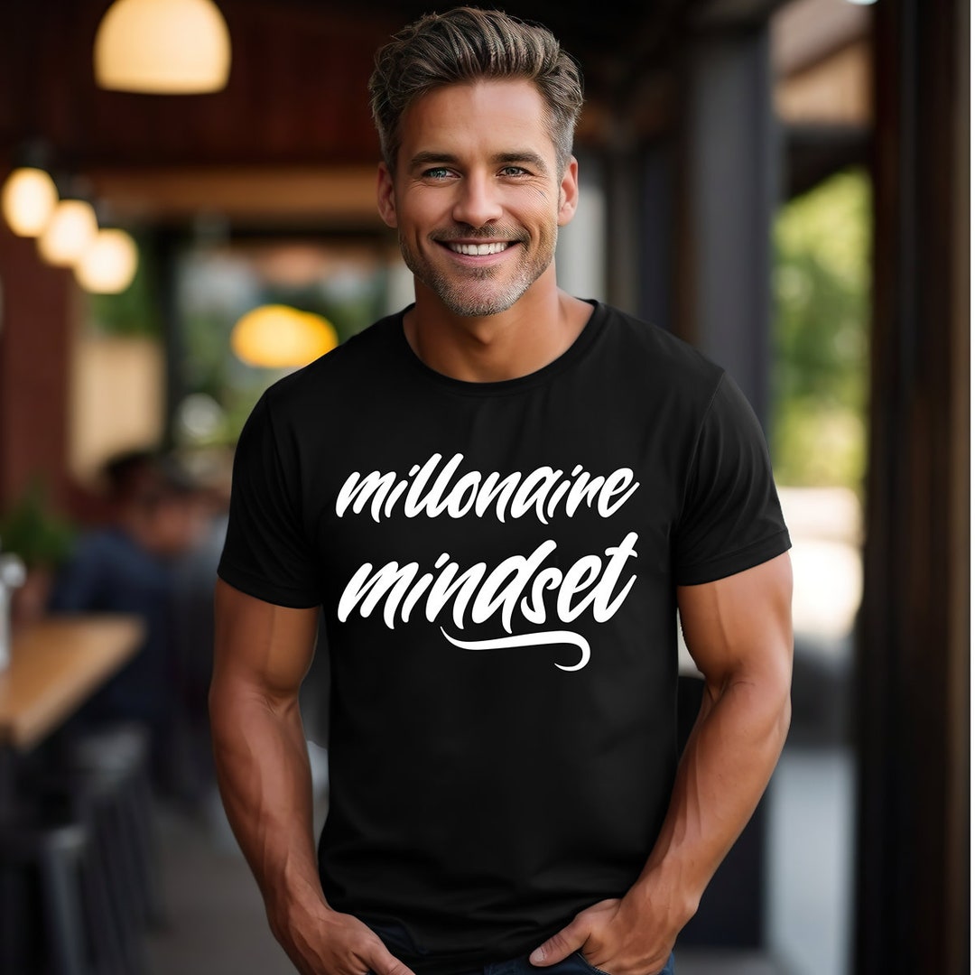 Millionaire In Progress Print Good Quality Men's T-Shirt In Lowest Price main image 1