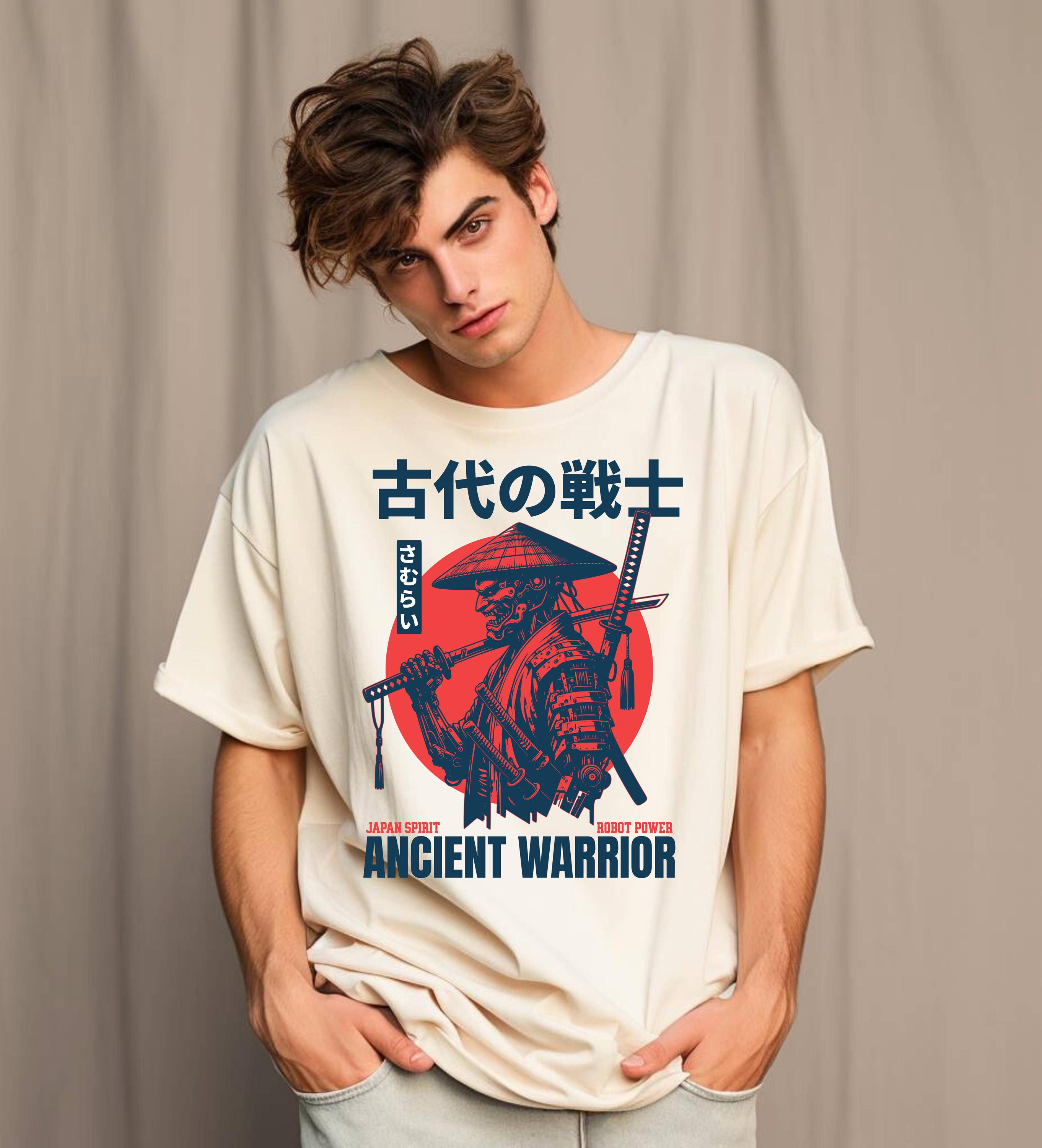 Camiseta Hombre Robot Hiroshi Shiba - Dibujos Años 80, 100% Algodón, Serigrafía Italiana, Talla XXL