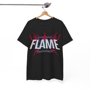 Flame T-Shirt, Flame Graphic Tee, Flame Fire Shirt, Flame Premium Cotton, Flame Everyday Tee, Flame Street Style