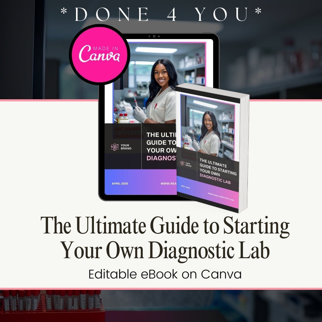 Starting Your Own Diagnostic Lab Guide Ebook / DIY Medical Mobile Lab ...