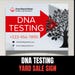 DNA Testing Flyer Canva Templates / DIY DNA Lab Service Yard Sign ...