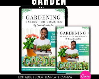 The Beginners Garden Handbook – 20-Page Gardening eBook | Plant Care, Tips, & Tricks | Digital Download | Easy Home Gardening Guide