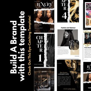 Women Empowered eBook Template / Canva E-book Template / Luxury Lifestyle template / Digital E-book / Digital Empower E-book / plr - Mrr