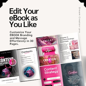 New Content Creator Guide / Plr Ebook / Ebook Template / Canva Editable eBook Template / Content Creator Guide Ebook / Course Canva Template