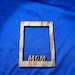 Magnetic Name Frame (personalized With the Name of Your Choice) - Etsy