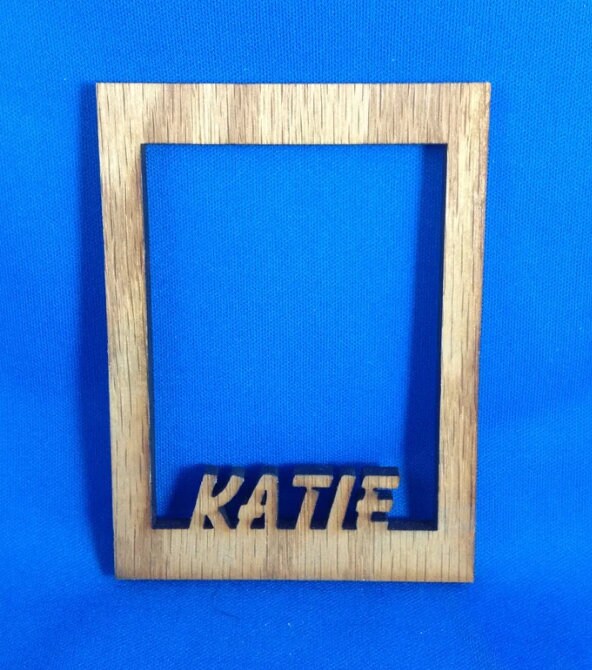Magnetic Name Frame (personalized With the Name of Your Choice) - Etsy