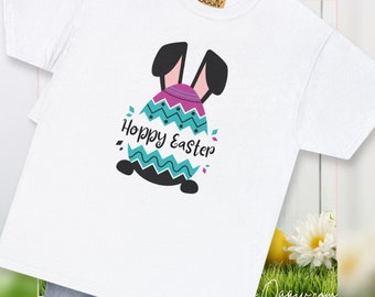 Hoppy Easter | Easter Tshirt | Easter Gift | Easter Clothes | Easter Find | Easter Egg Hunt | Etsy Finds | Custom Easter Gift | Easter Ideas