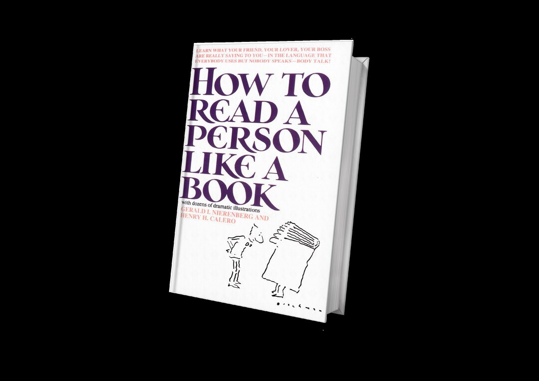 How to Read a Person Like a Book - Etsy