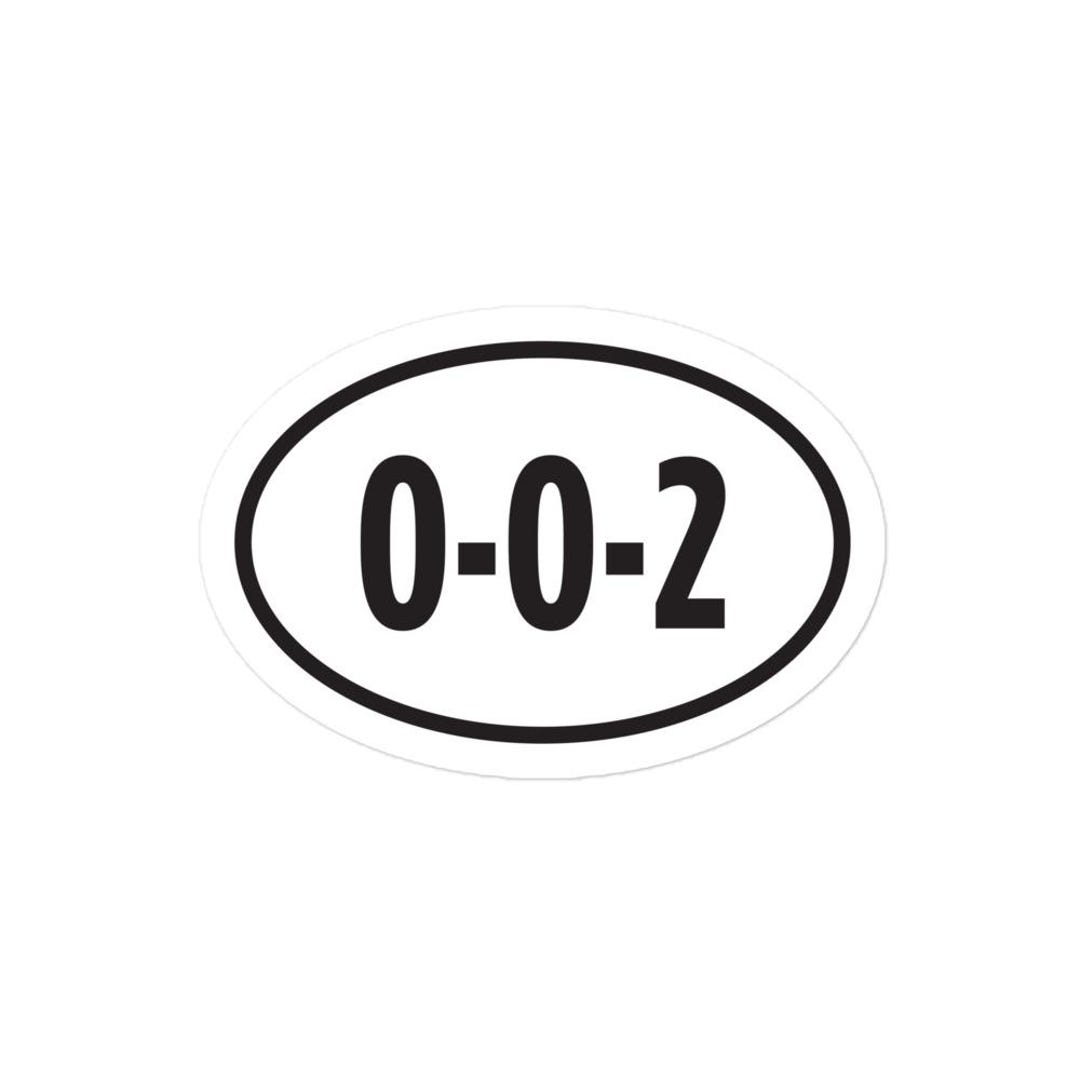 0-0-2 Pickleball Vinyl Sticker: Laptop, Car Decal - Etsy