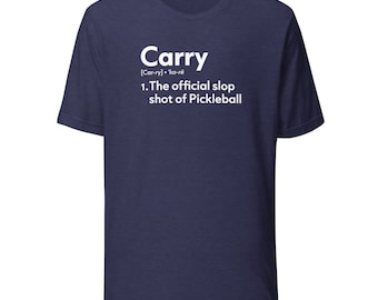 Camisa engraçada de pickleball, transporte de pickleball, roupa de quadra de pickleball para homens, mulheres, unissex, presente de jogador de pickleball