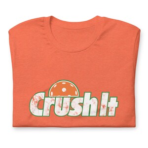 Orange crush vintage pickleball shirt