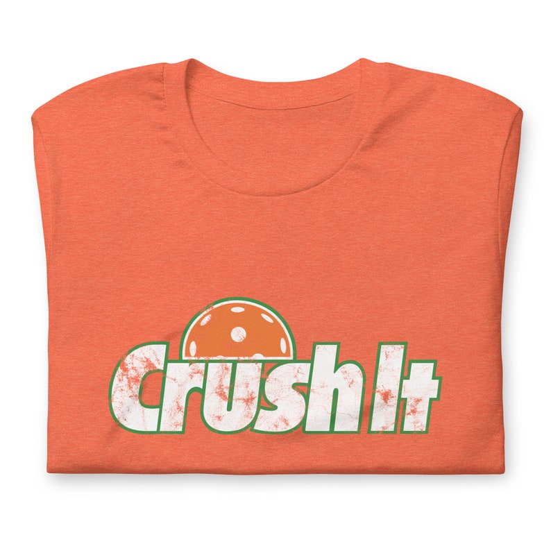 Orange crush vintage pickleball shirt