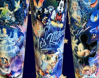 Disney Magic 20 oz roestvrijstalen beker – Disney-figuren, Magical Kingdom, Mickey Mouse!