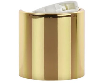 24-410 Gold Dispensing Disc Cap Top