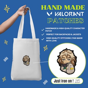 Deadlock No Comment Patch, Valorant Spray Merch, Sassy Gamer Gift,Iron On for Jackets, Shirts & Sweaters, Embroidered Morale Patch