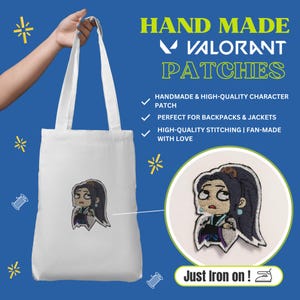 Sage Not It Patch, Valorant Spray Merch, Sarcastic Gamer Gift, Iron On for Jackets, Shirts & Sweaters, Embroidered Morale Patch