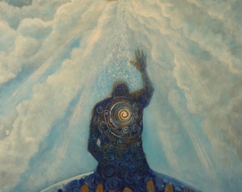 The Salt Of The Earth - Art Print of Original Painting - Religious Art