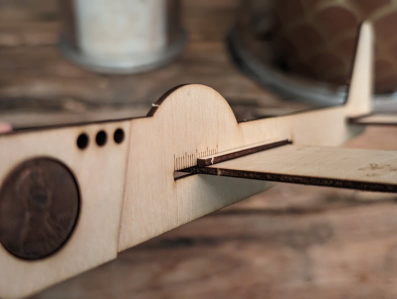 Wooden Glider Flyer Laser Cut Files Basswood Balsa Wood 2mm Etsy