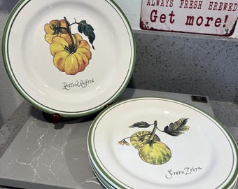 Williams Sonoma Luncheon Plate Heirloom Tomatoes Salad